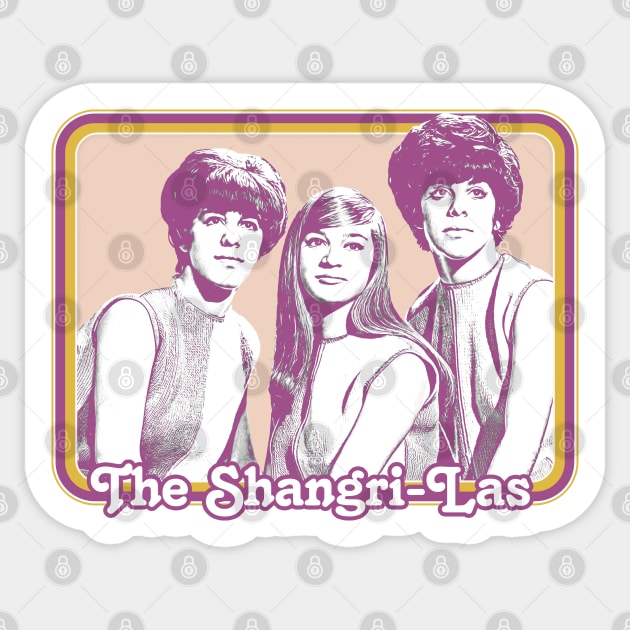 The Shangri-Las // Leader of the Pack Sticker by DankFutura